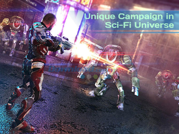 Dead Earth: Sci-fi FPS Shooter - Game bắn súng FPS cho Android Ảnh từ Dead Earth: Sci-fi FPS Shooter - Game bắn súng FPS cho Android