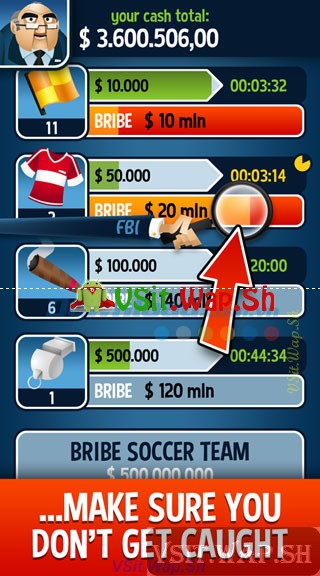 Ảnh từ Football Mafia cho Android - Game hối lộ bóng đá trên Android