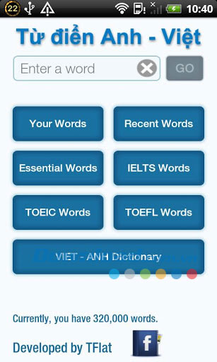 Ảnh từ Tu dien Anh Viet - Viet Anh cho Android - Từ điển tiếng Anh trên Android