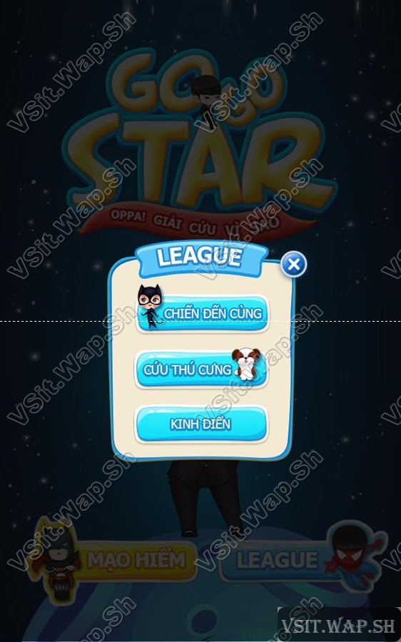 Ảnh từ Captain A giải cứu vì sao cho Android - Game giải cứu vì sao trên Android