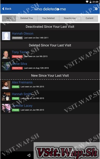 Ảnh từ Who Deleted Me on Facebook - Xem người hủy kết bạn, chặn bạn trên Facebook